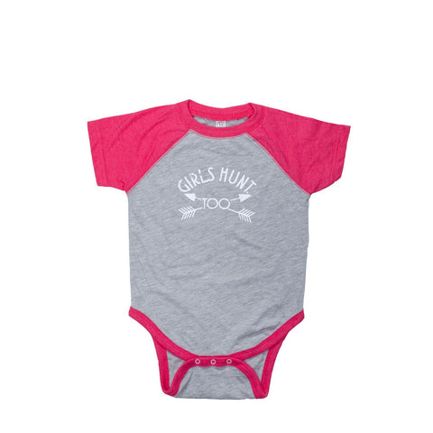 Infant Girls Hunt Too Bodysuit