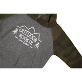 Toddler Outdoor Rookie Camo/Gray Hoodie